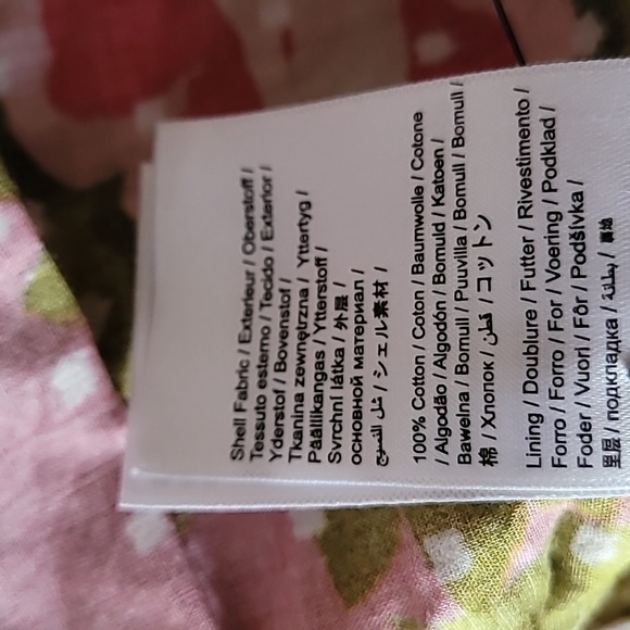 FARM RIO Aura Floral Cotton Skater Mini Dress - Picture 13 of 13